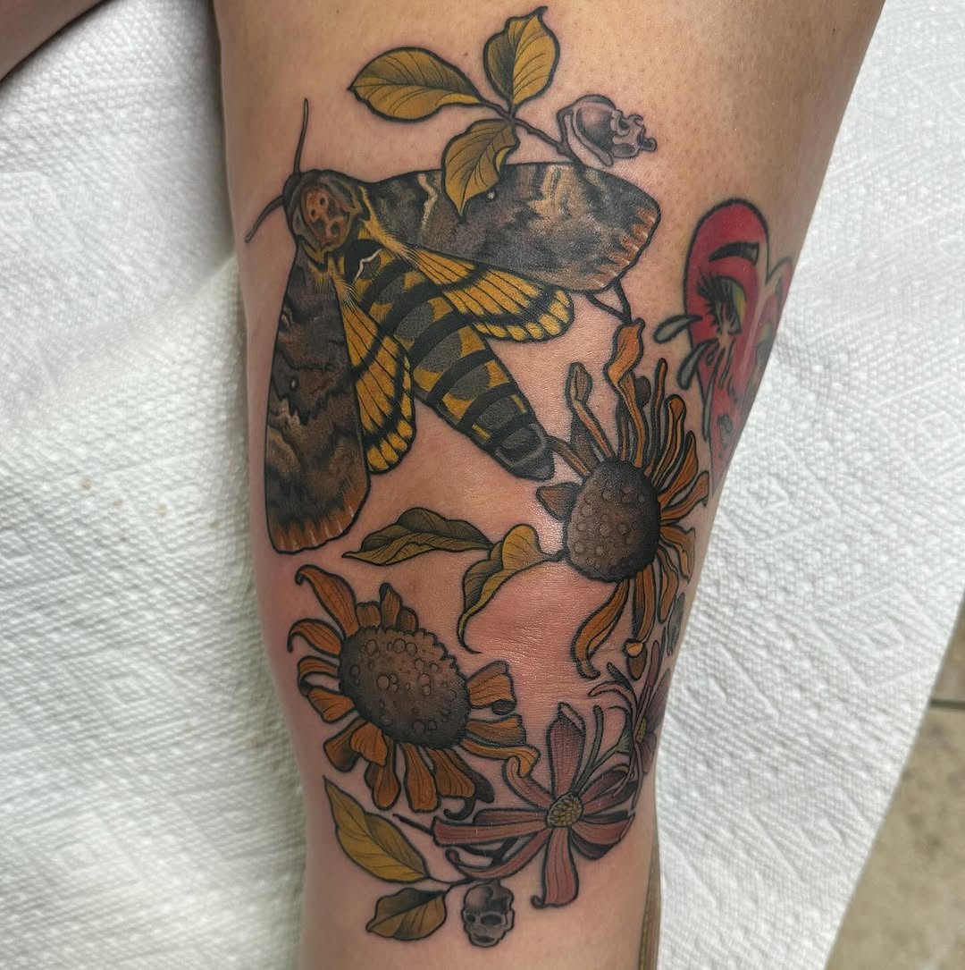 Tattoo by @rachelsmithtattoo — realism, black_and_grey