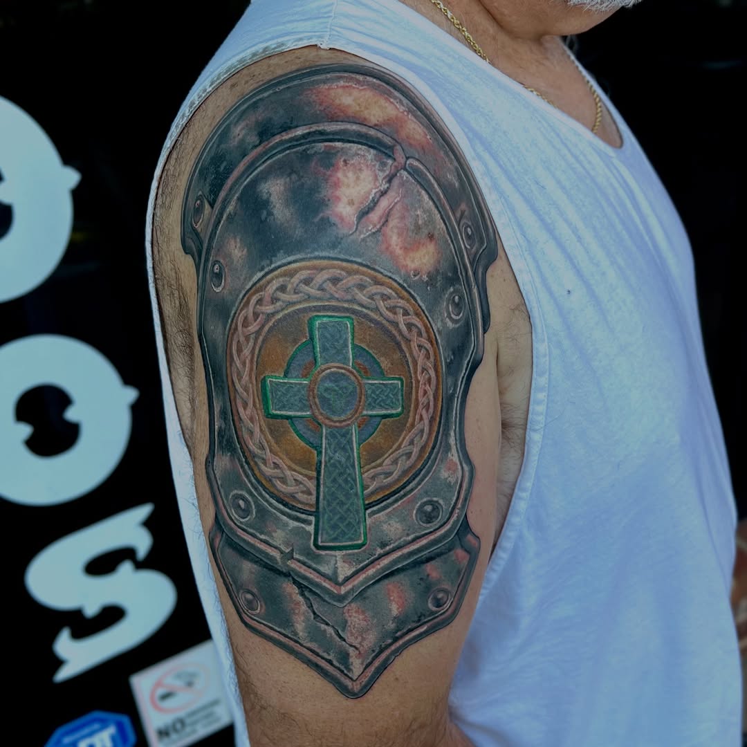 Tattoo by @wildroottattoo — realism, black_and_grey