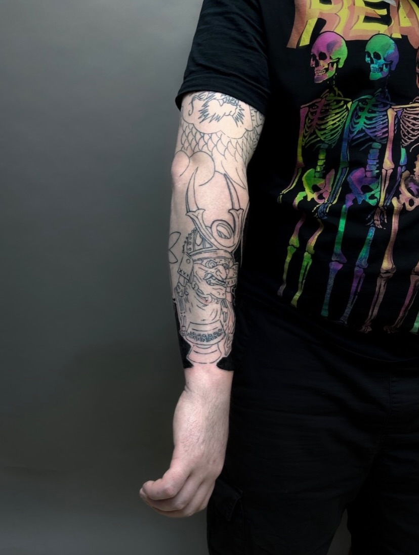 Tattoo by @hori.saru — japanese_irezumi, blackwork