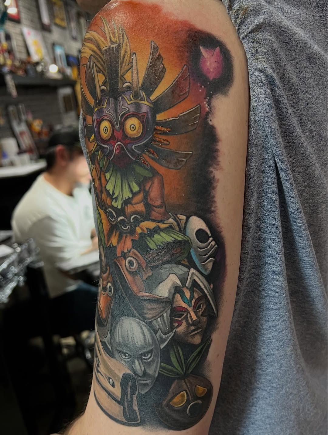 Tattoo by @sausagekingtattoos — realism, anime