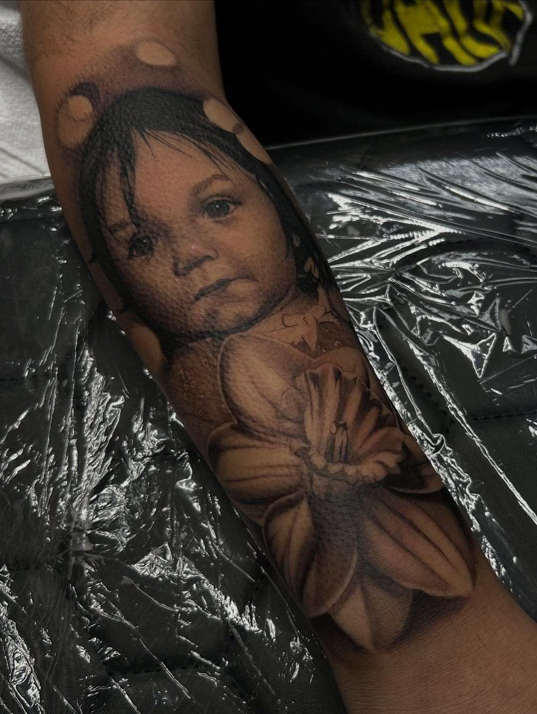 Tattoo by @ink.abby β realism, black_and_grey