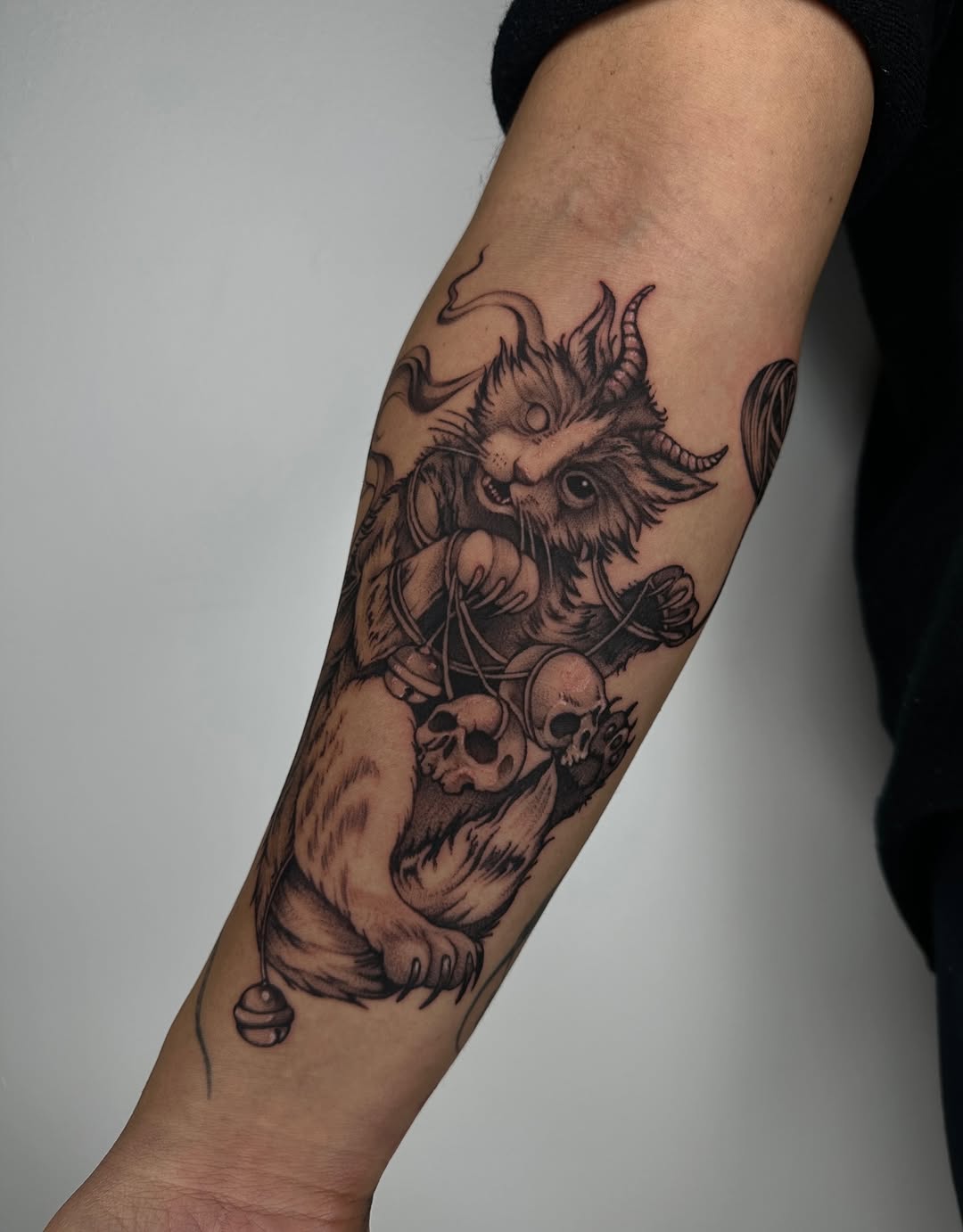 Tattoo by @art_lllex — dark_realism, black_and_grey