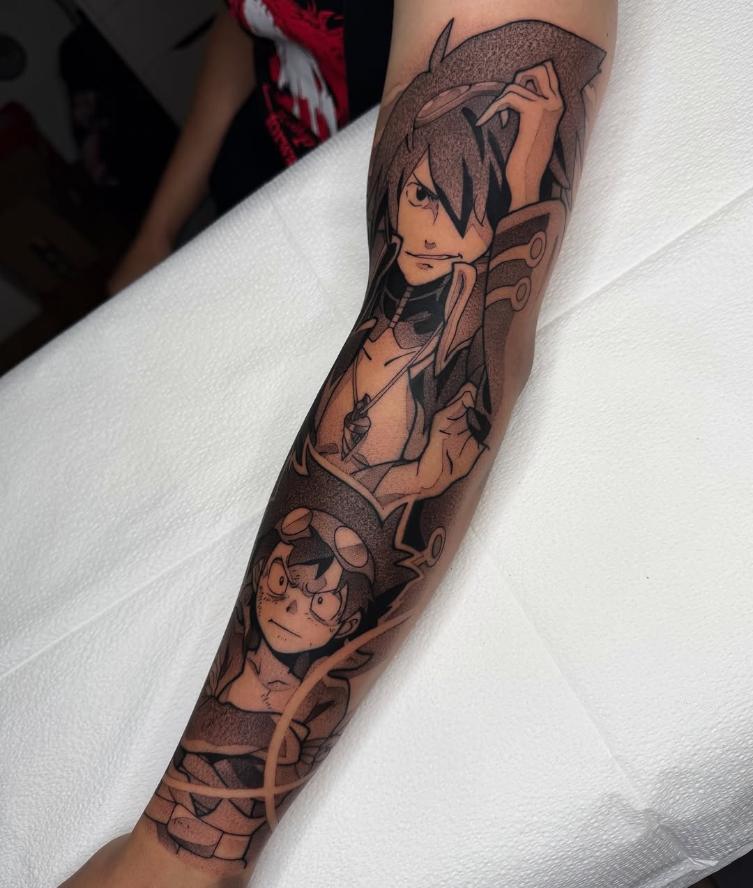 Tattoo by @z__tattoos — anime