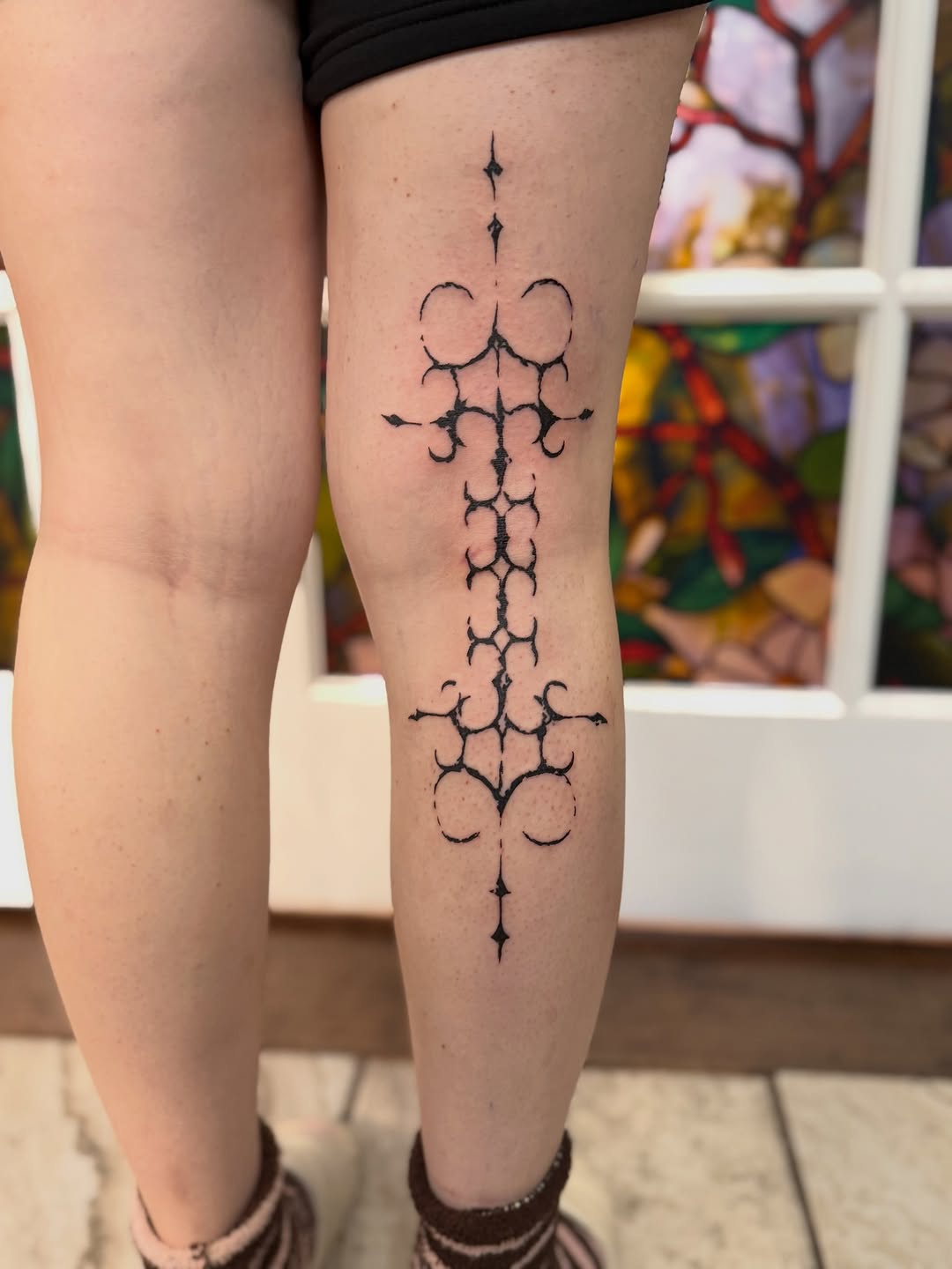 Tattoo by @cody_mooretattoos โ geometric, ornamental
