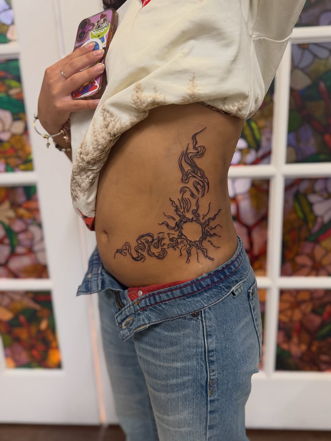 Tattoo by @cody_mooretattoos โ fine_line, blackwork