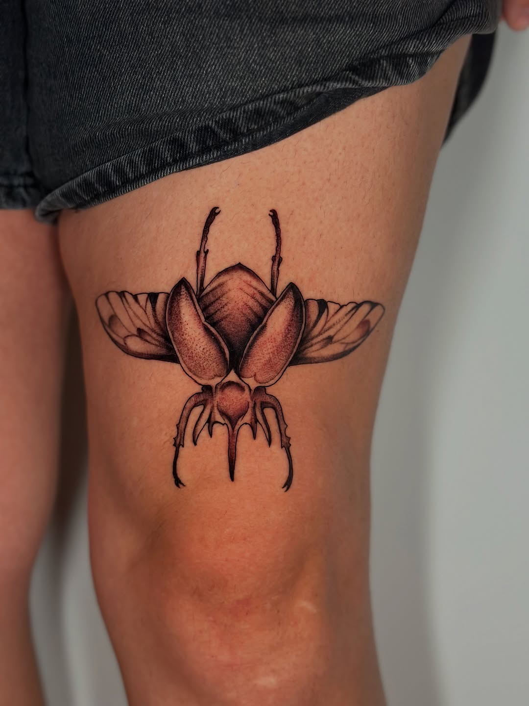 Tattoo by @coldbratpokes — realism, black_and_grey