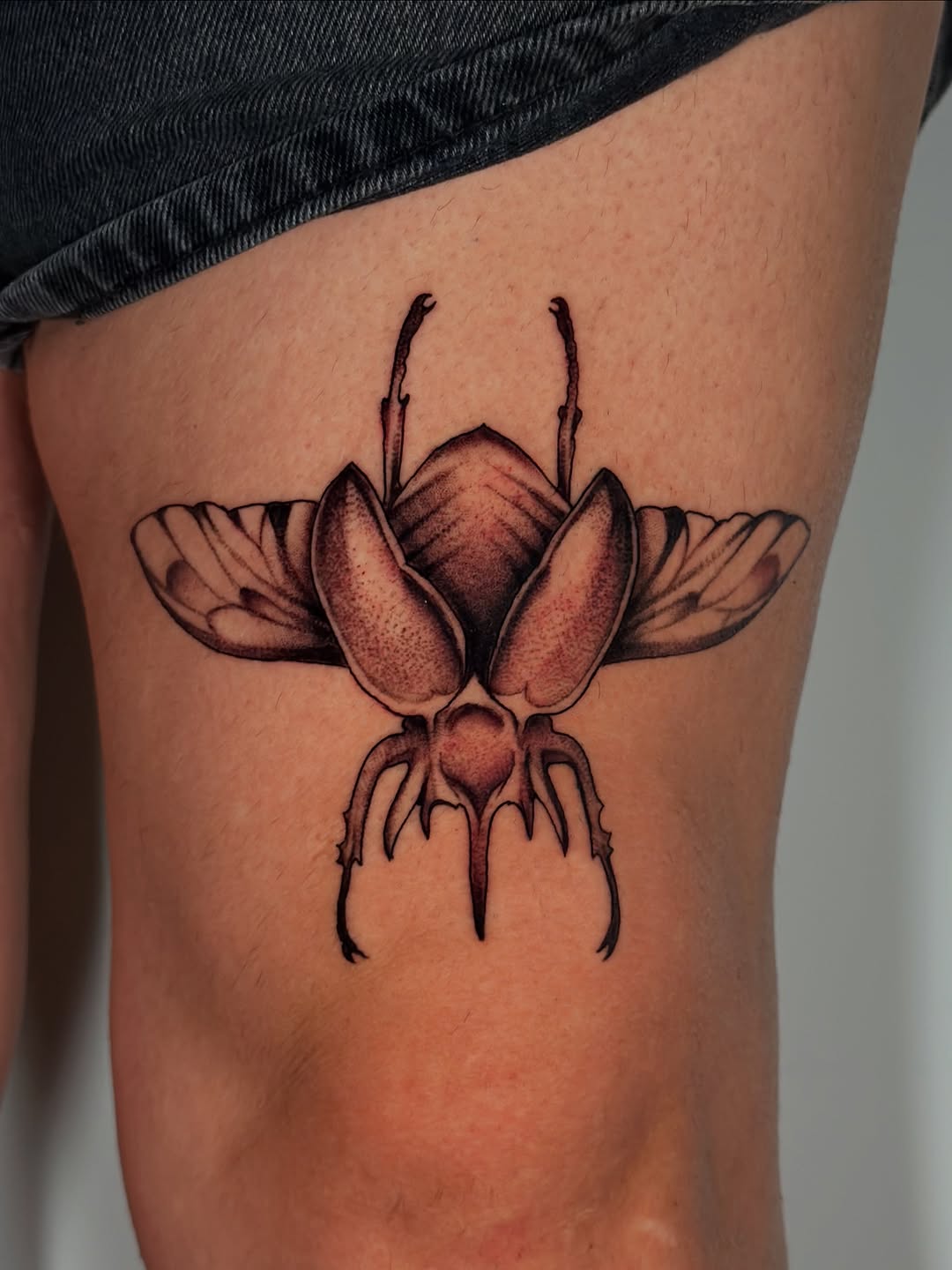 Tattoo by @coldbratpokes — realism, black_and_grey