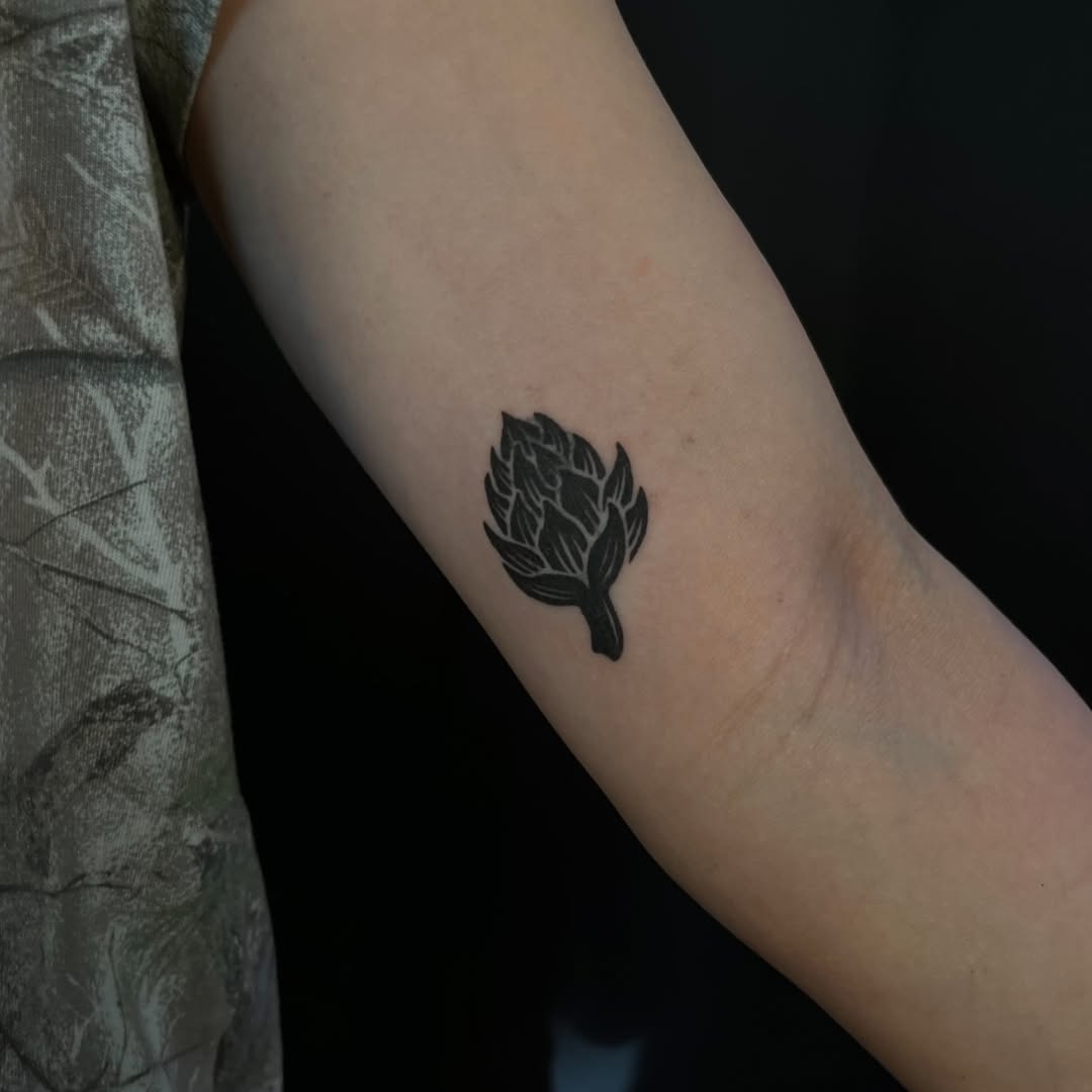 Tattoo by @baby.cleaver — blackwork
