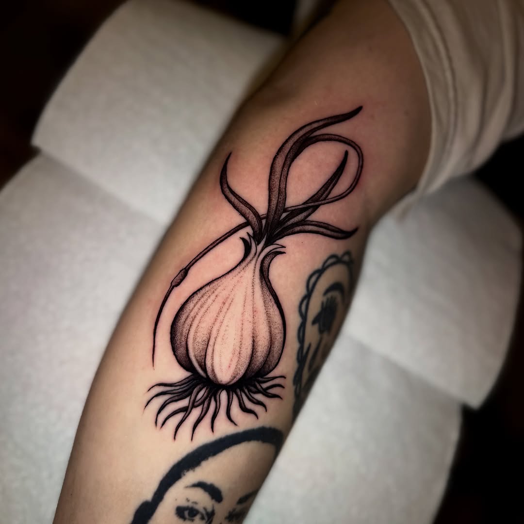 Tattoo by @sadfoo_tattoo โ blackwork