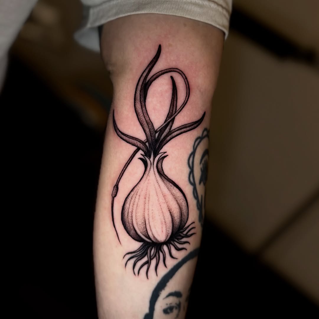 Tattoo by @sadfoo_tattoo โ blackwork