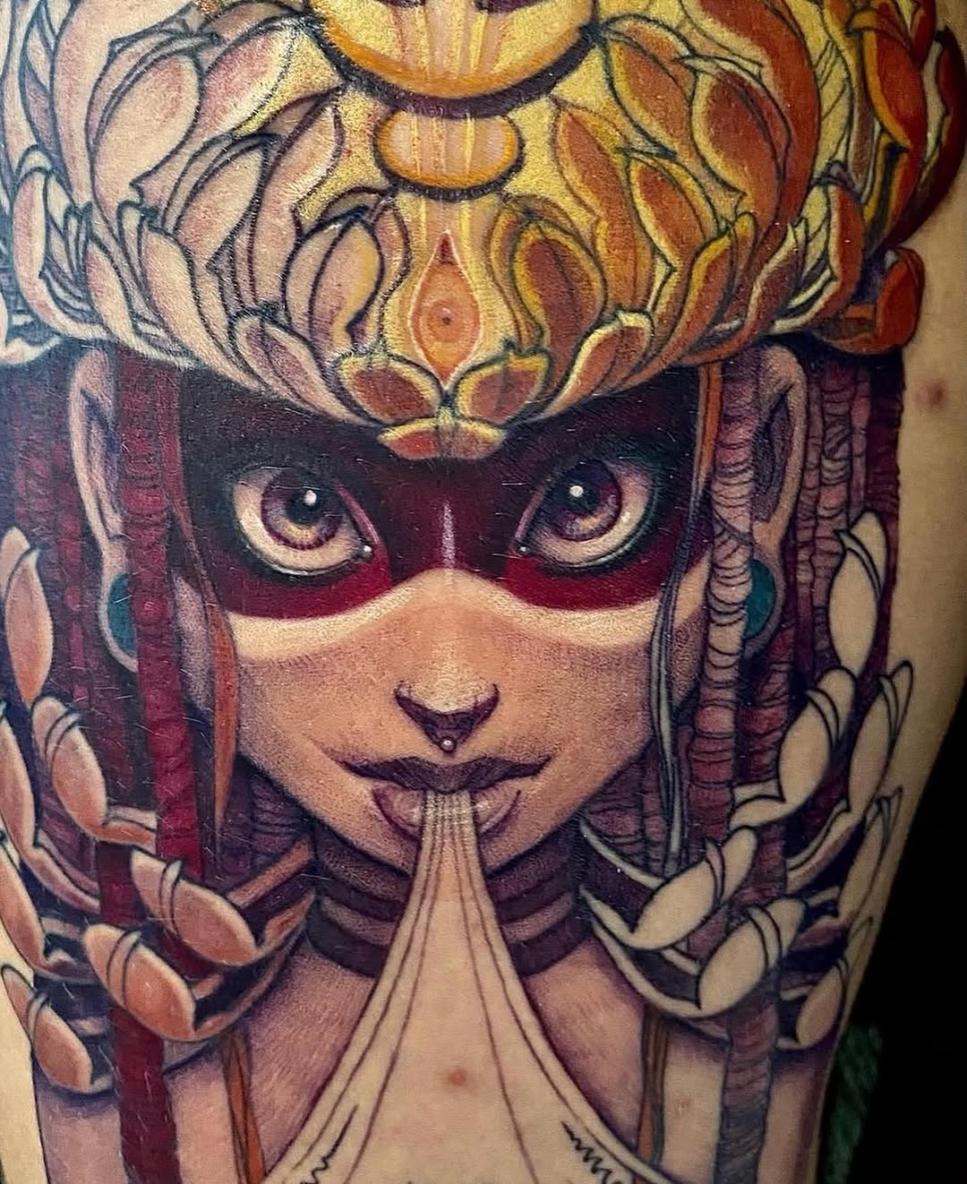 Tattoo by @bollingerart — realism, dark_realism