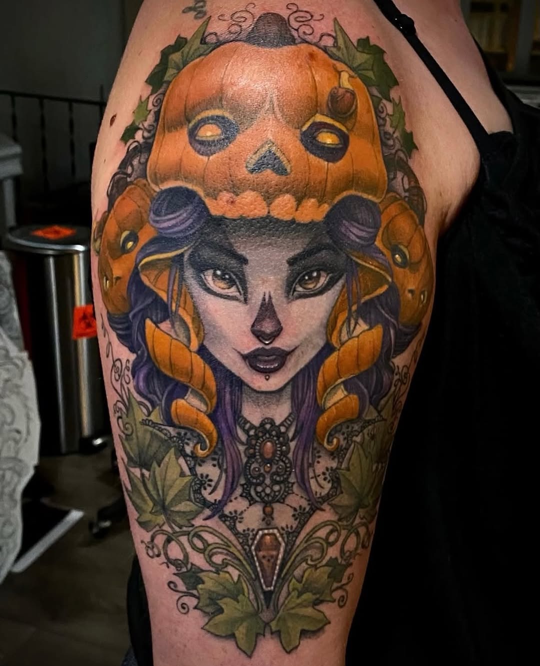 Tattoo by @bollingerart — new_school, dark_realism