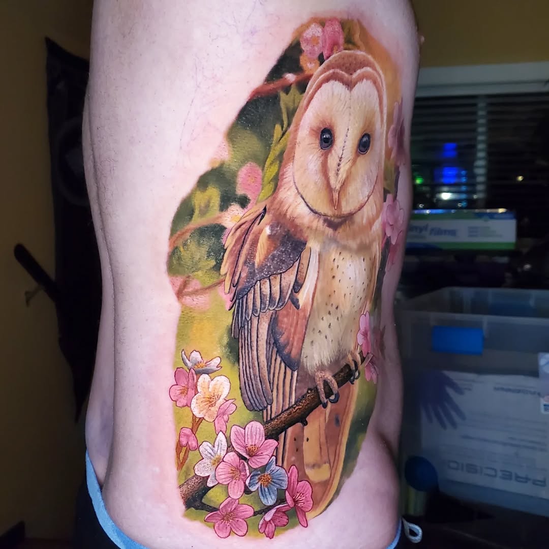 Tattoo by @mandrewtattoo — realism, color