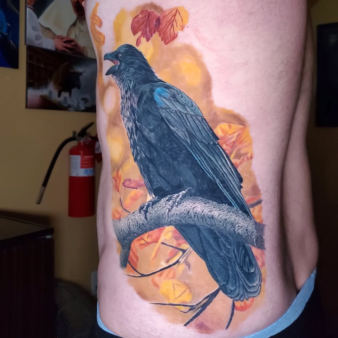 Tattoo by @mandrewtattoo — realism, black_and_grey
