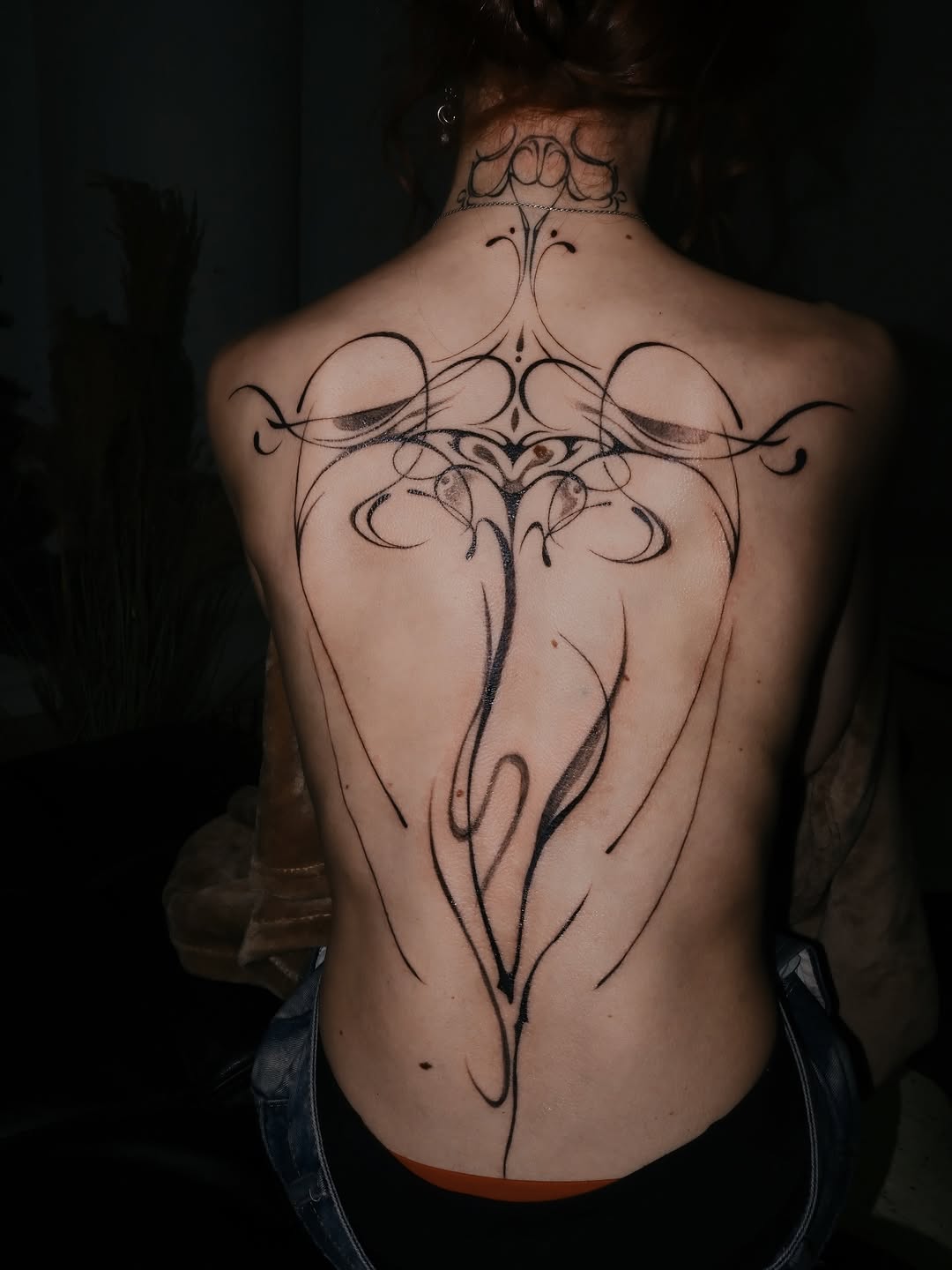 Tattoo by @maimaitatt — blackwork, ornamental