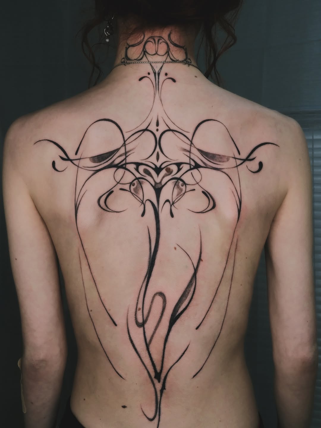 Tattoo by @maimaitatt — ornamental, blackwork