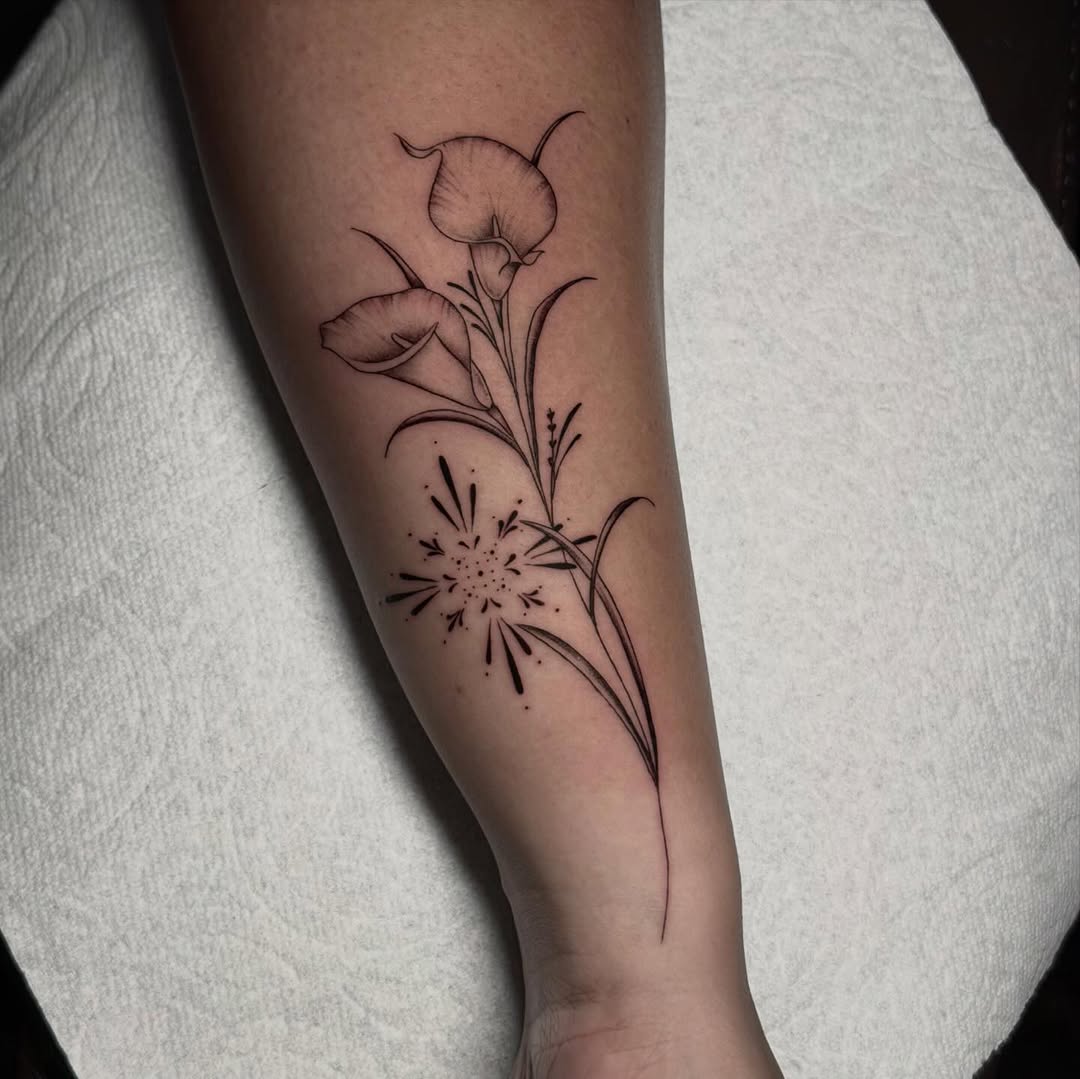 Tattoo by @cvssandra.art — fine_line, dotwork