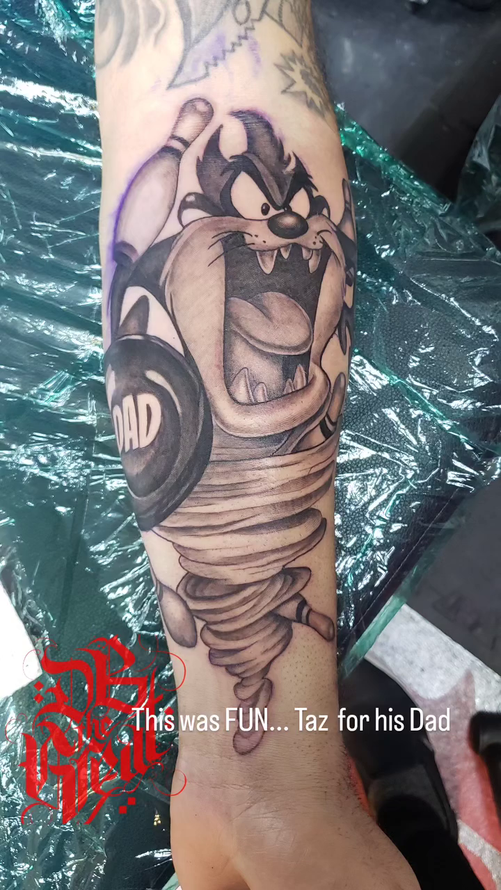 Tattoo by @dbtattooman — anime