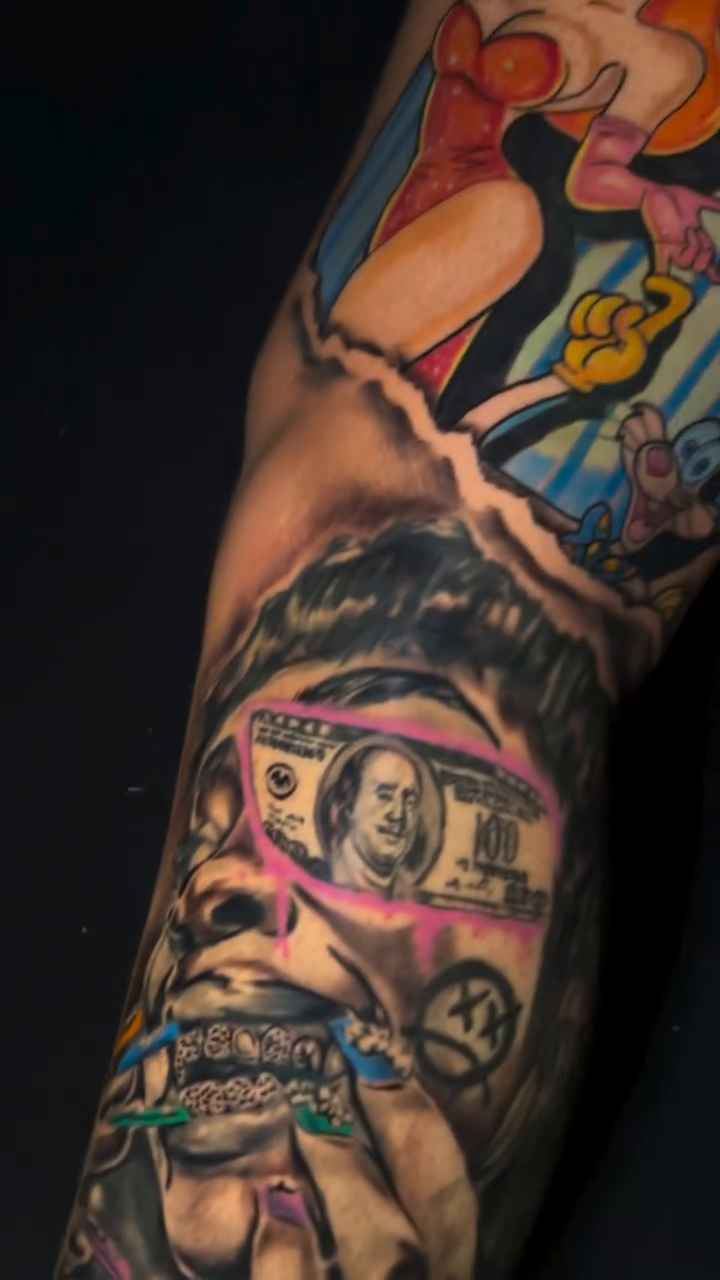 Tattoo by @_.slym — realism, chicano