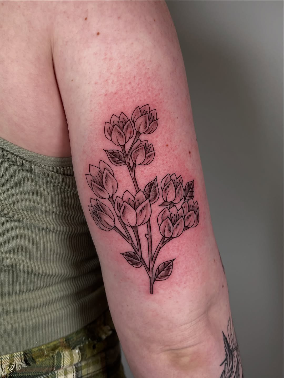 Tattoo by @littlesecrettattoo — fine_line, black_and_grey