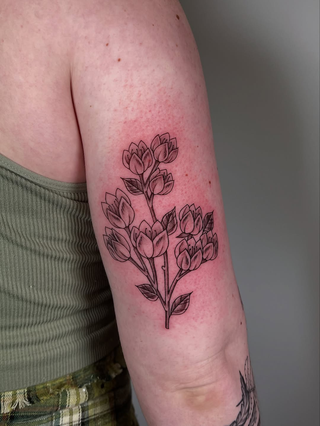Tattoo by @littlesecrettattoo — fine_line, black_and_grey