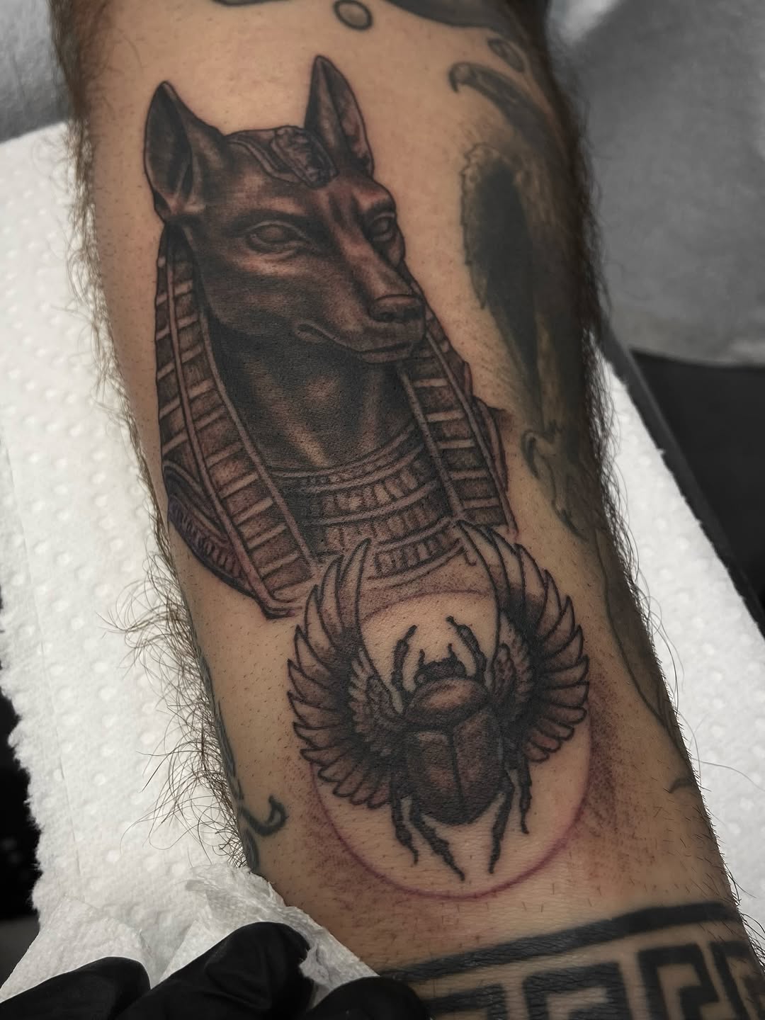 Tattoo by @clarenceworley — realism, black_and_grey
