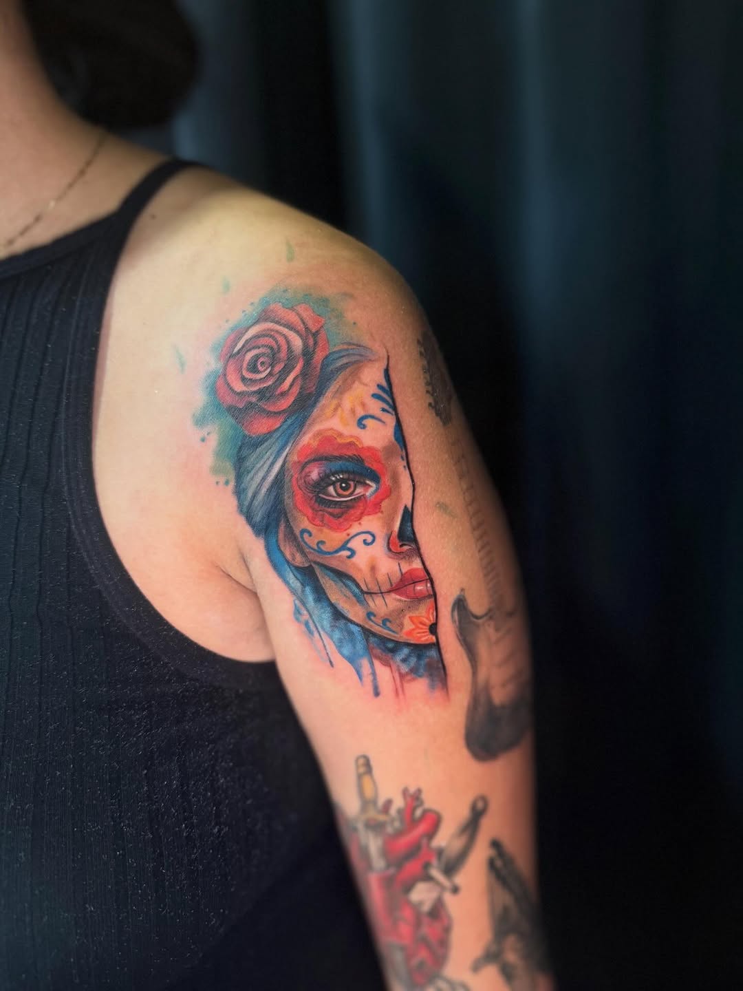 Tattoo by @jazz__martinez__ β realism, watercolor