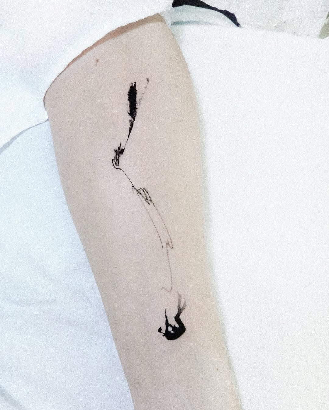 Tattoo by @today_do_black — illustrative, blackwork