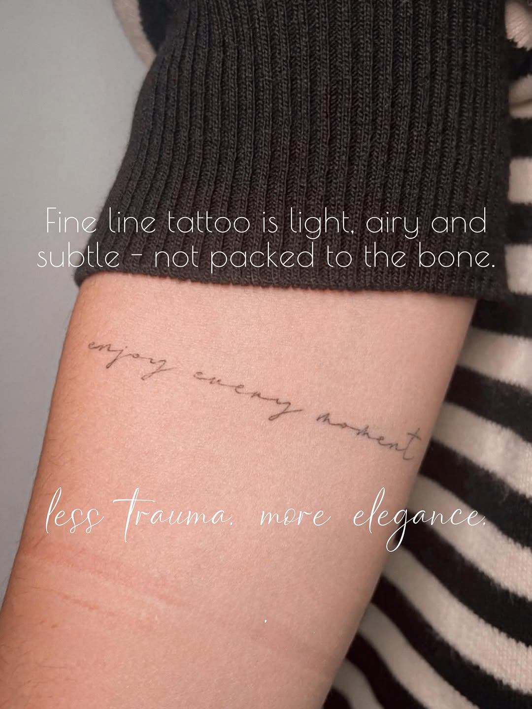 Tattoo by @zabi.tattoo — fine_line, lettering_script