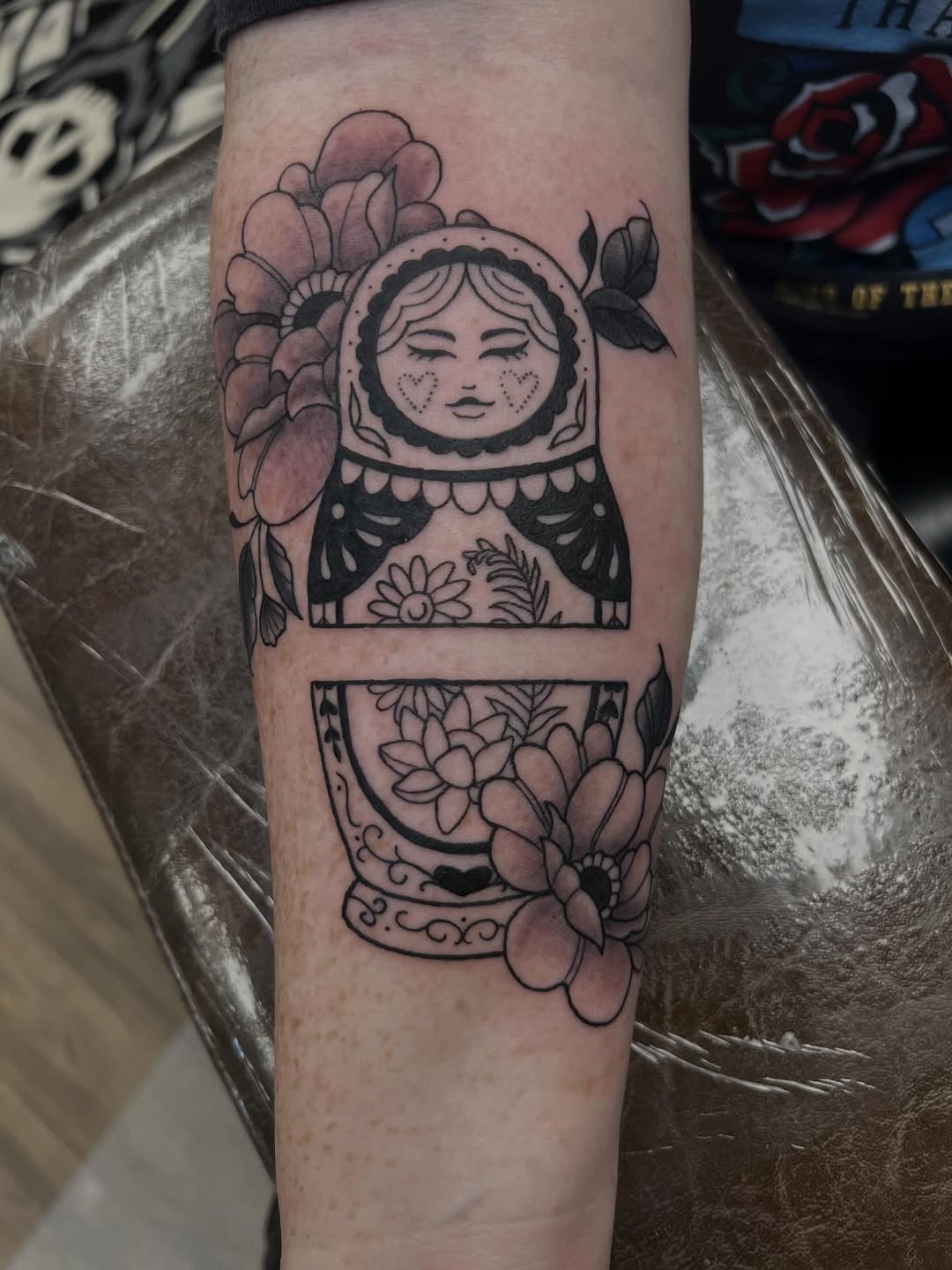 Tattoo by @codymarl — illustrative, black_and_grey