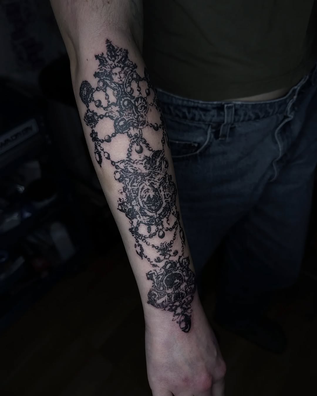Tattoo by @profanae.0001 — blackwork, ornamental
