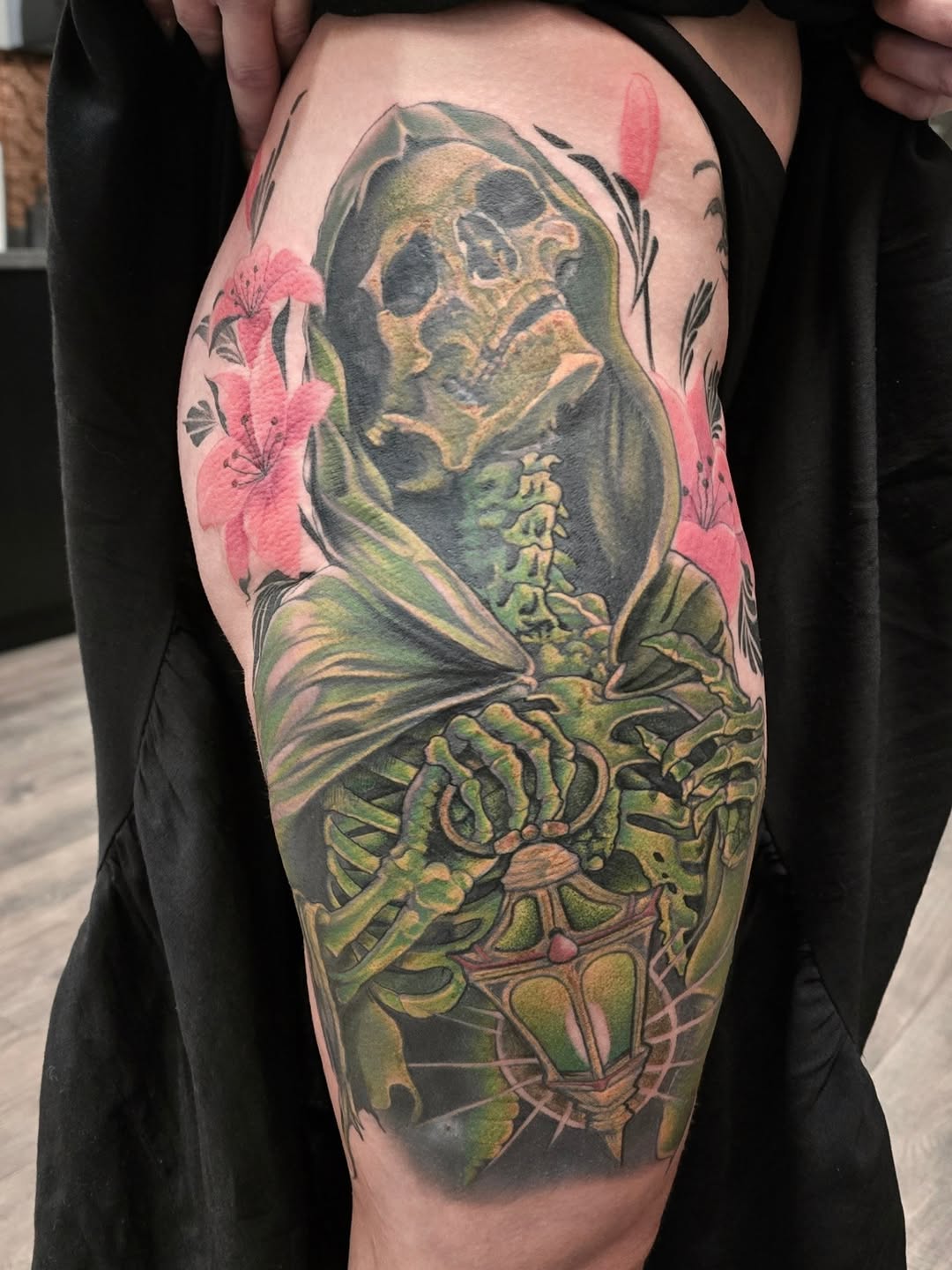 Tattoo by @cre8tionsink — realism, dark_realism