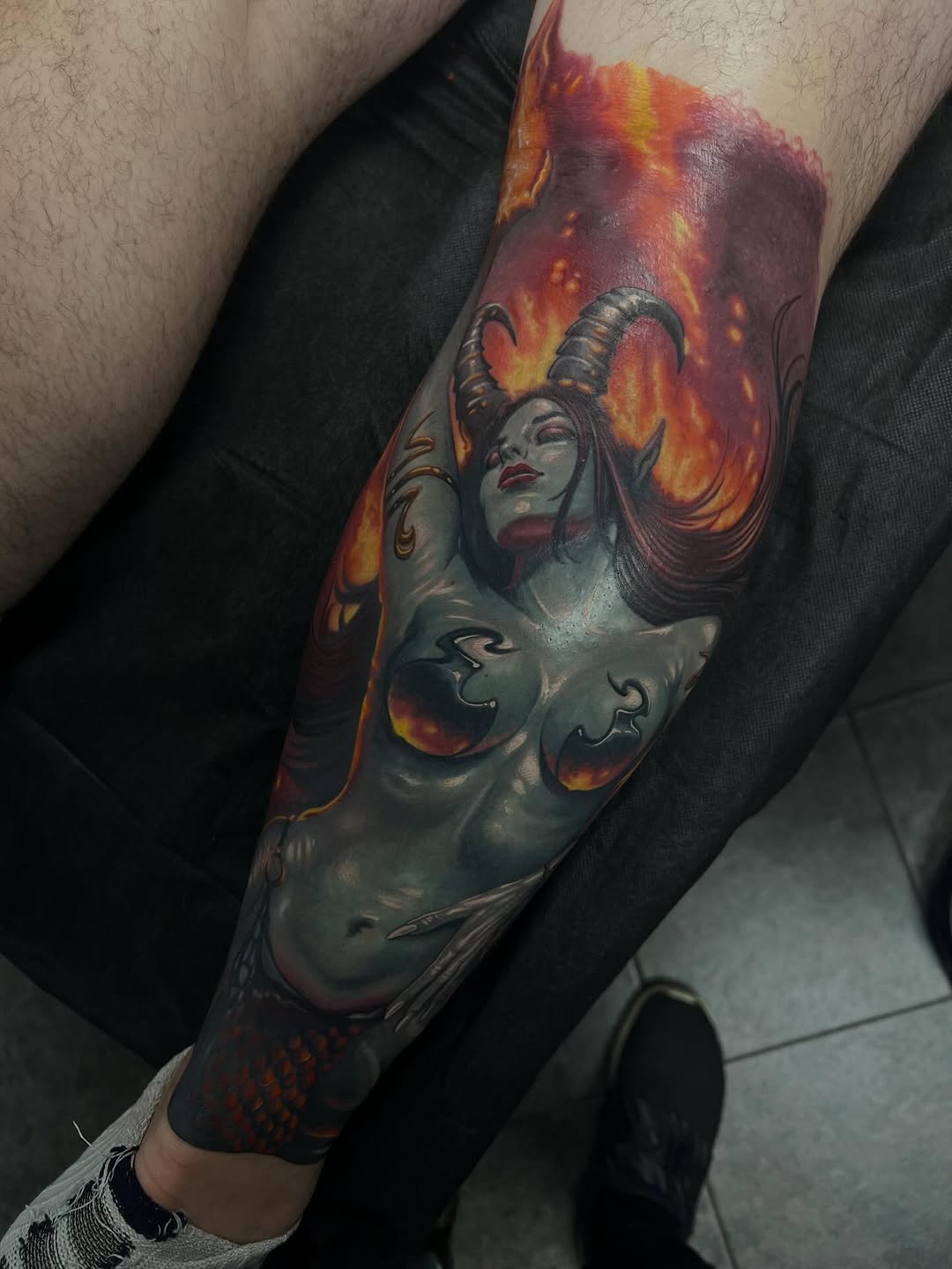 Tattoo by @howboutjesse_tattoos โ realism, dark_realism