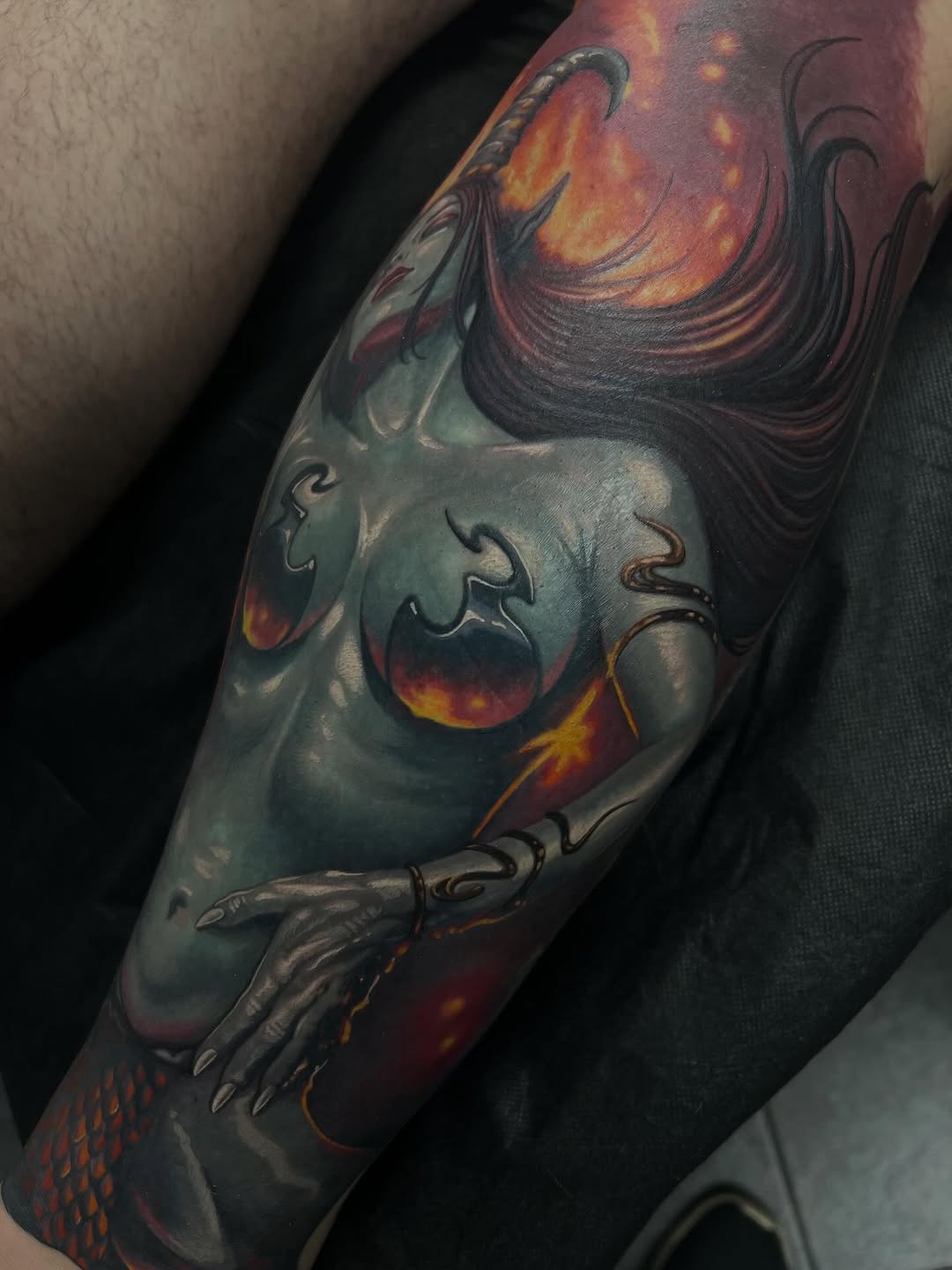 Tattoo by @howboutjesse_tattoos โ realism, dark_realism