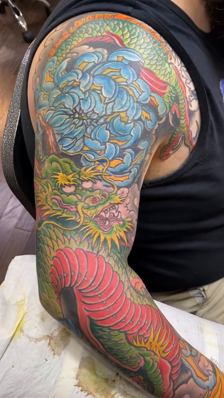 Tattoo by @rollhardy — japanese_irezumi