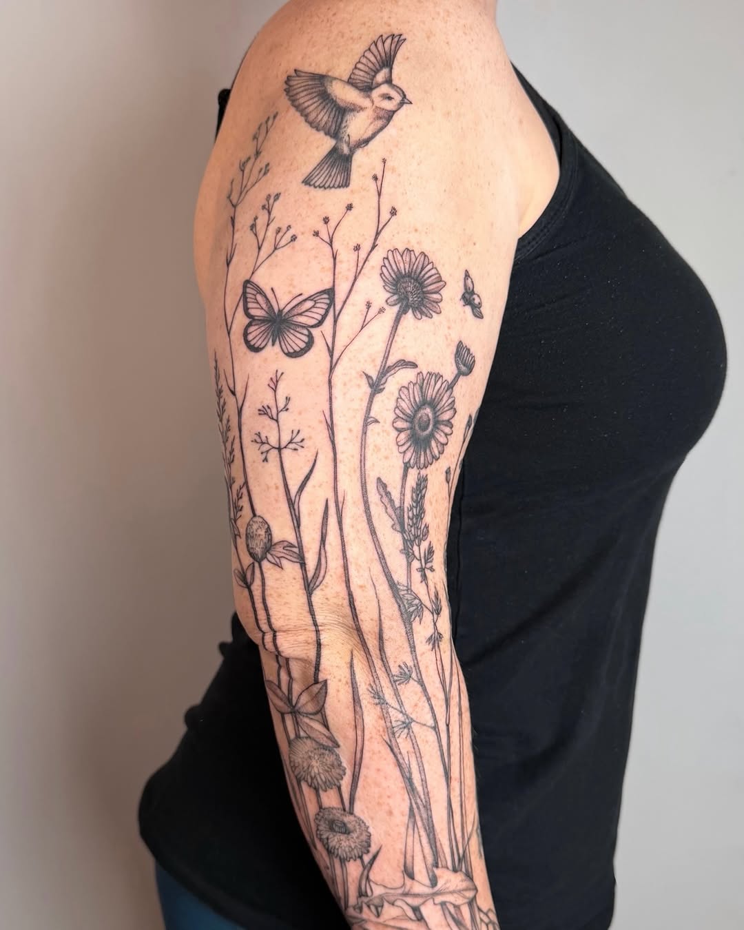 Tattoo by @fennec.fox.tats — illustrative, fine_line