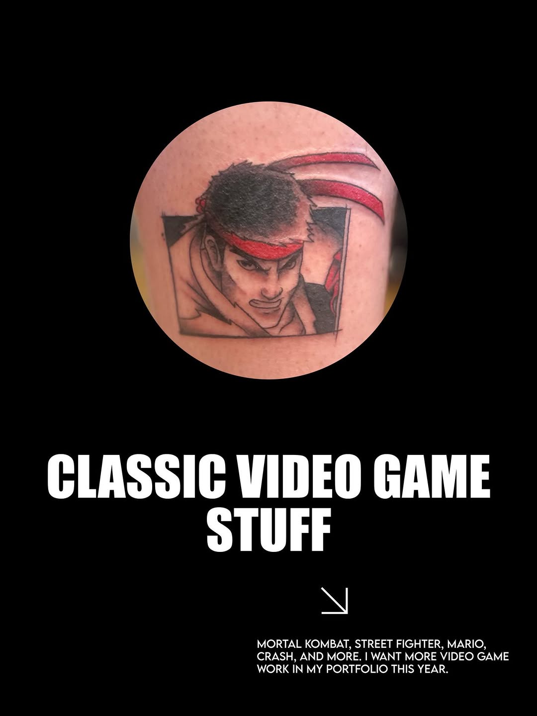 Tattoo by @bcostonink — anime