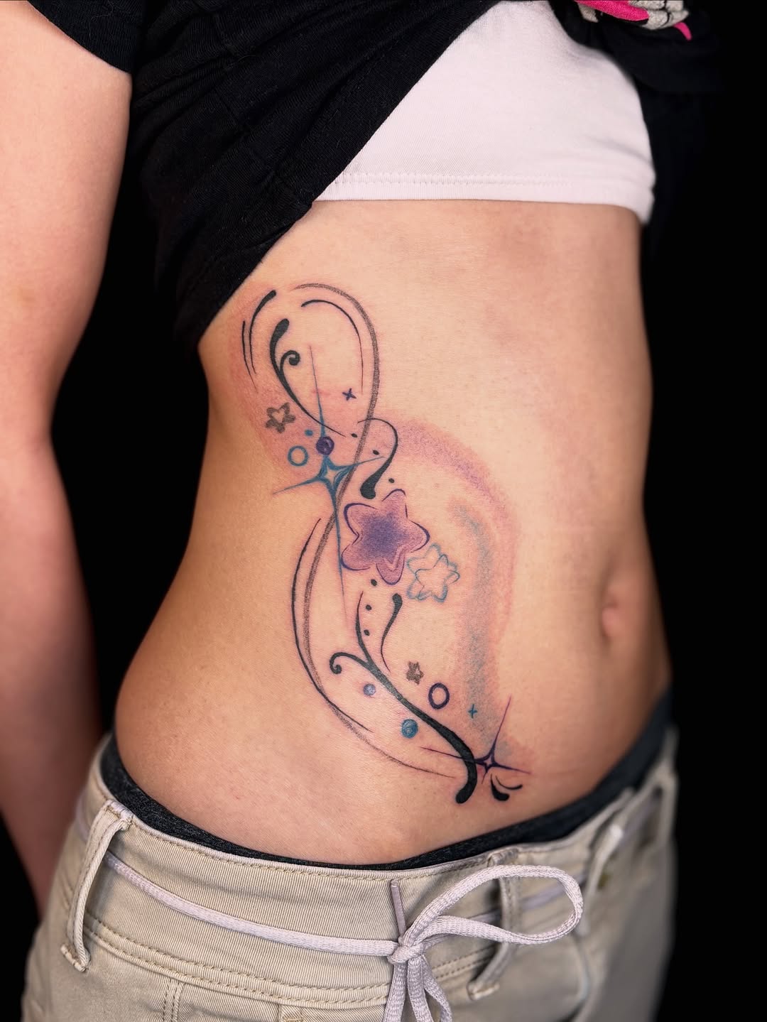 Tattoo by @soupytats — fine_line, watercolor