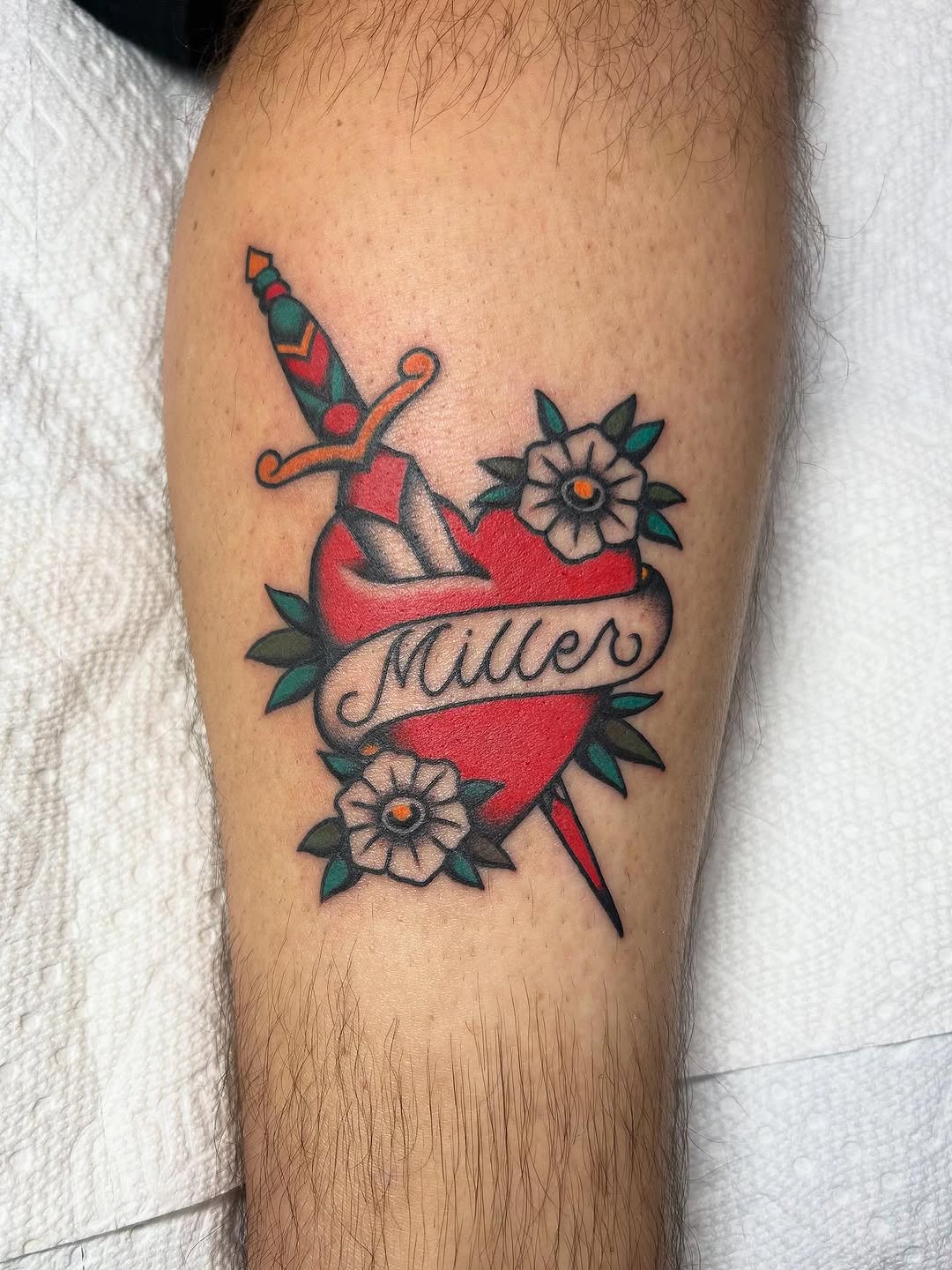 Tattoo by @stephenasanchez — american_traditional, lettering_script