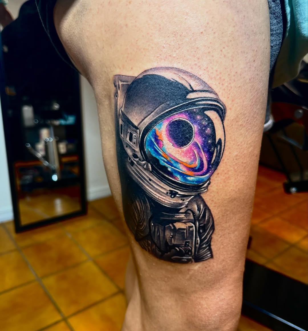 Tattoo by @jay723 — realism, black_and_grey