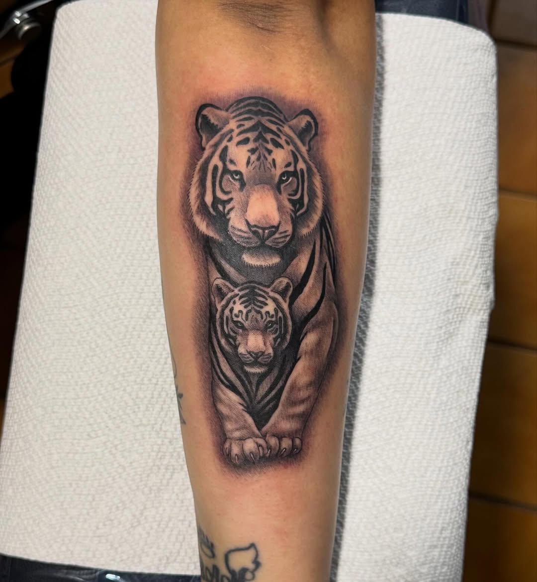 Tattoo by @jay723 — realism, black_and_grey