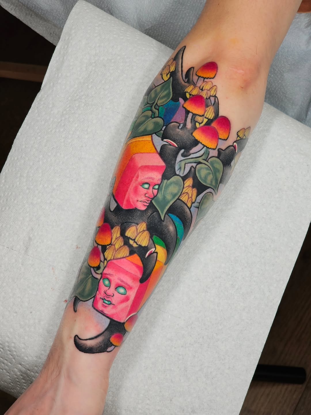 Tattoo by @zombiebellabug — new_school, illustrative