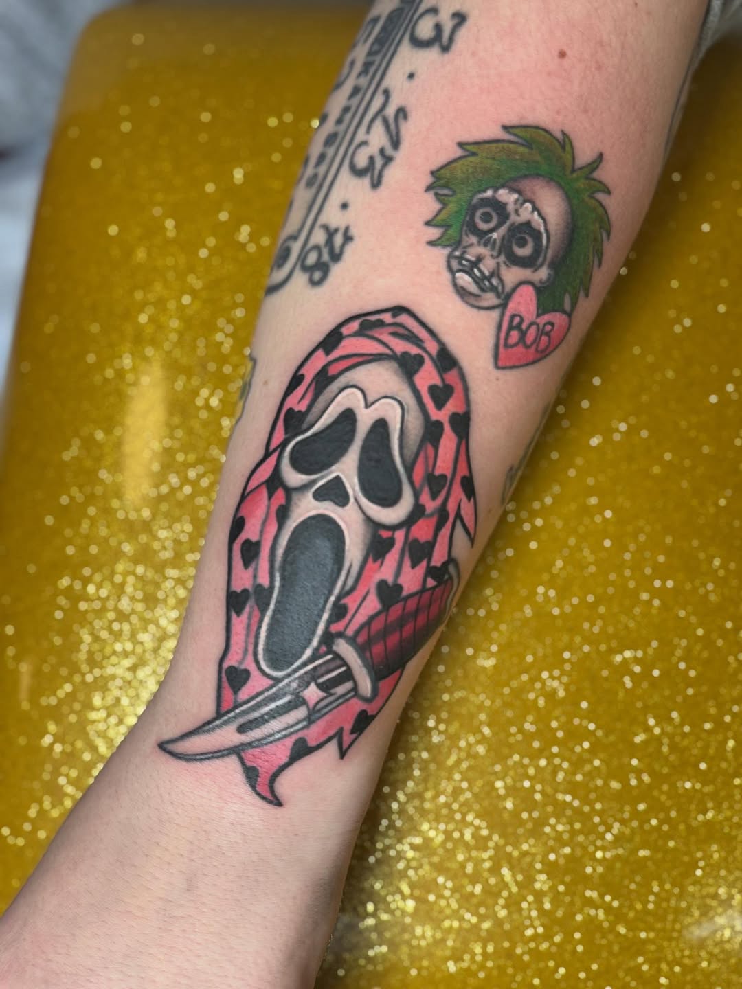 Tattoo by @sunflowergirltat2_ — american_traditional, illustrative