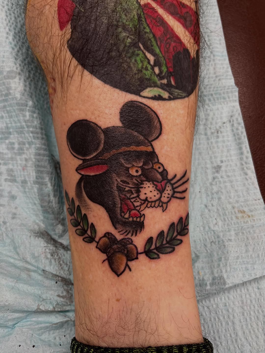 Tattoo by @chuckhouseholder — american_traditional