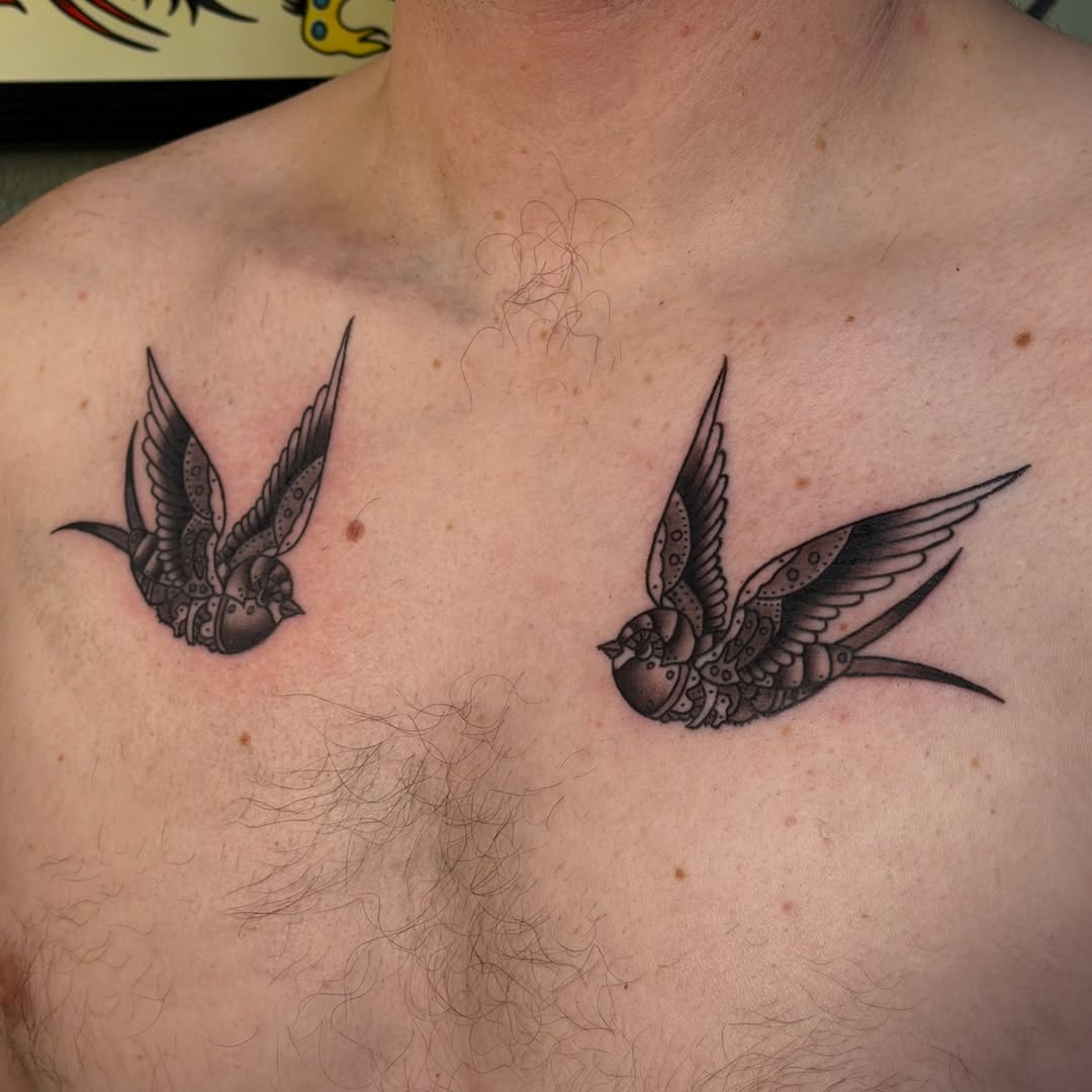 Tattoo by @jafeel_tattoos — american_traditional, black_and_grey