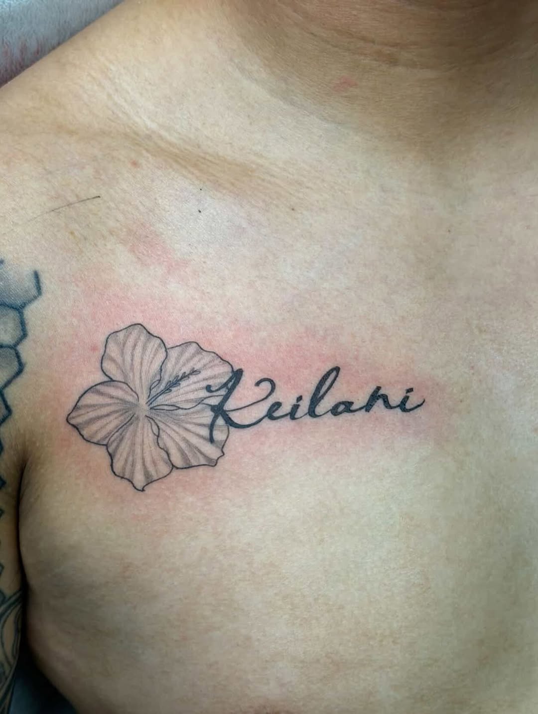 Tattoo by @adderallines — fine_line, lettering_script