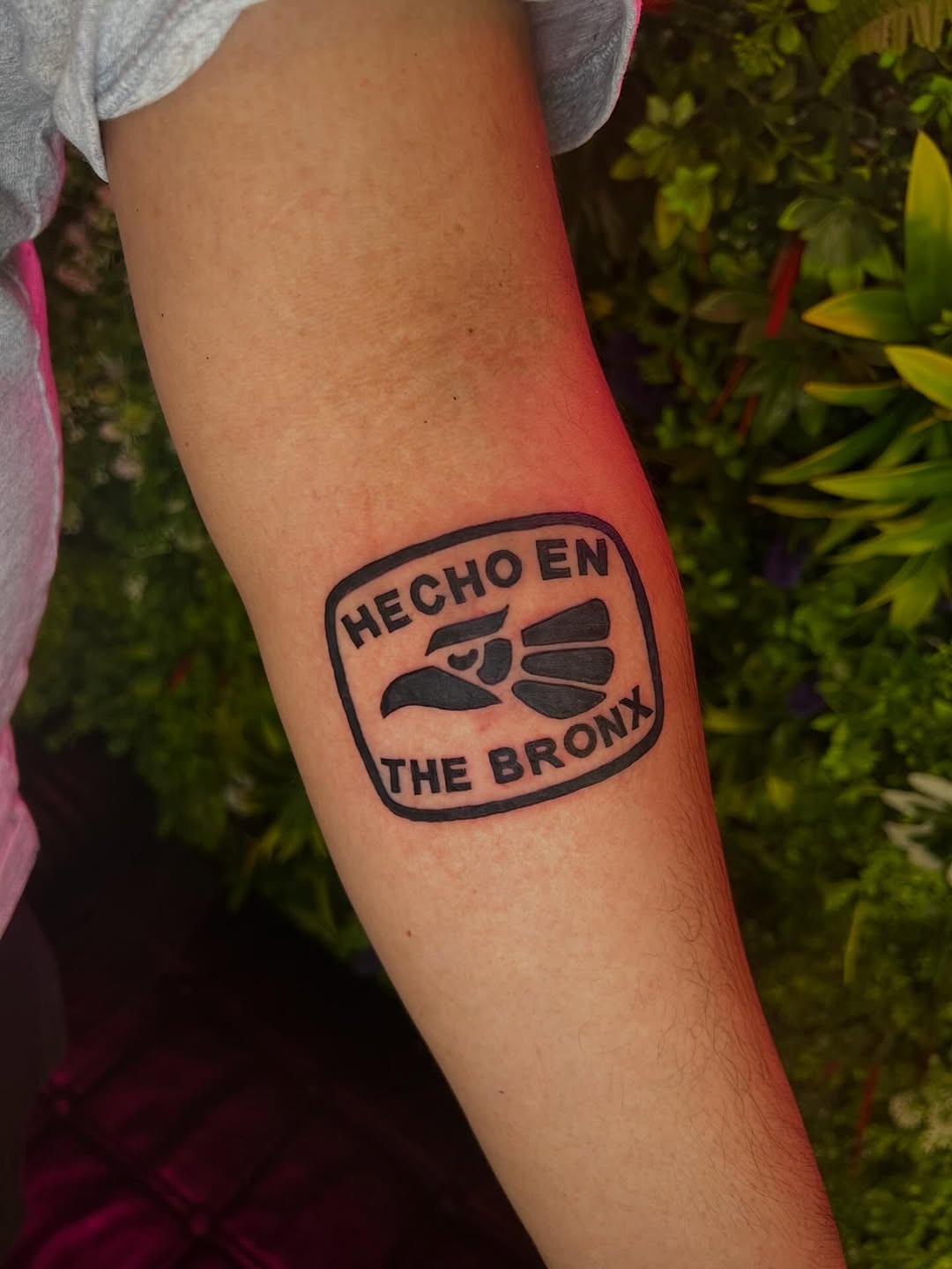 Tattoo by @leftnito โ blackwork, lettering_script