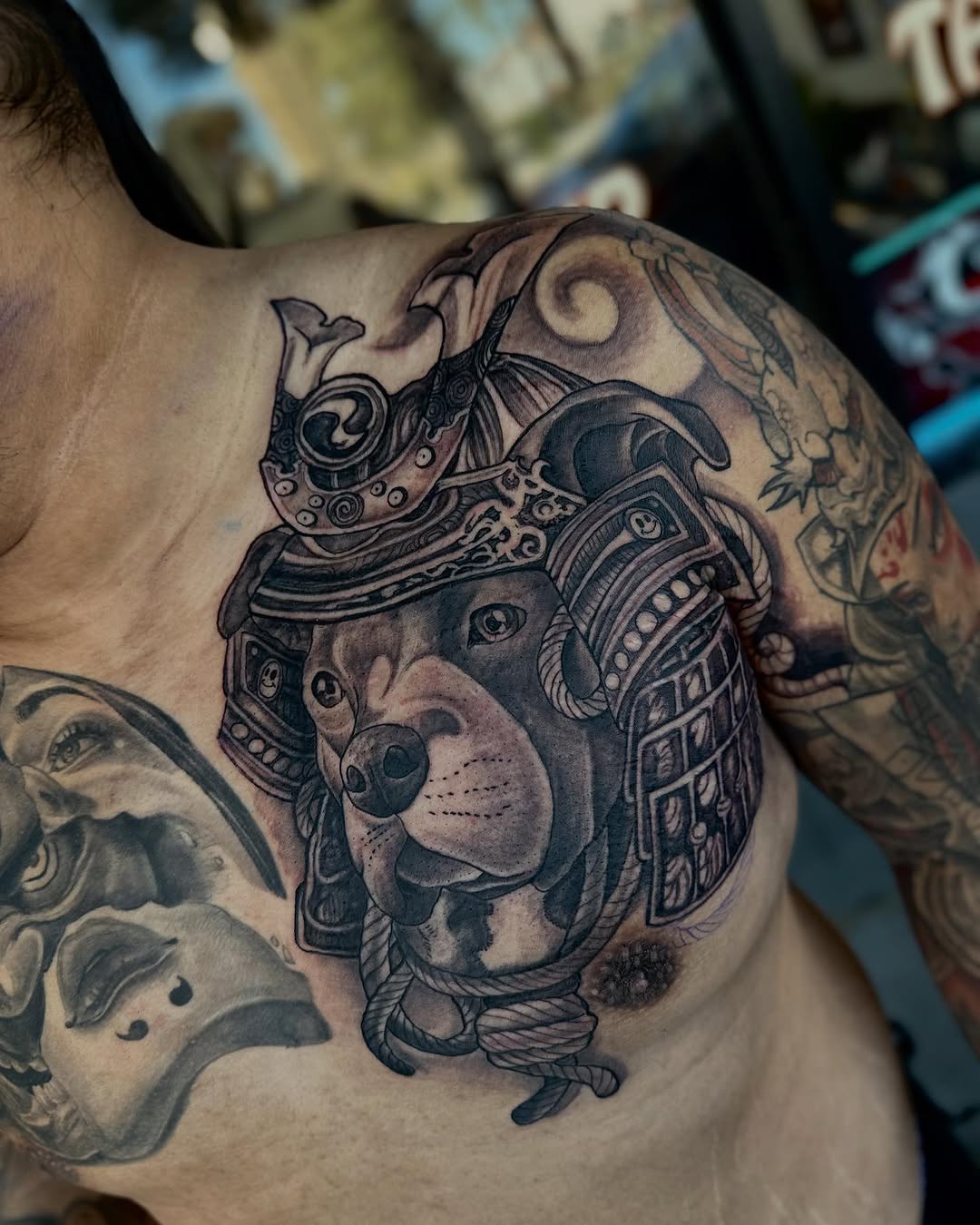 Tattoo by @mathildy — realism, black_and_grey