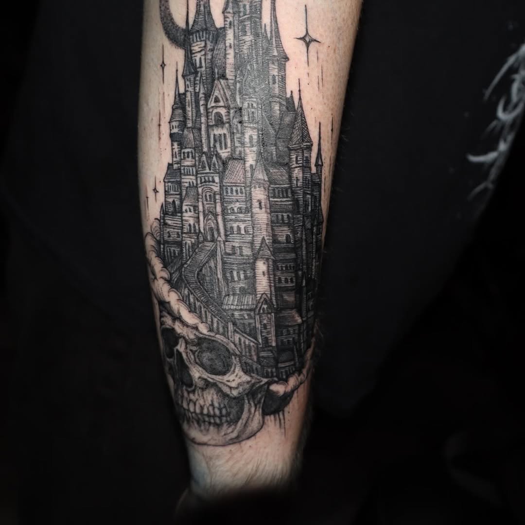 Tattoo by @virgill.tattoo — dark_realism, black_and_grey