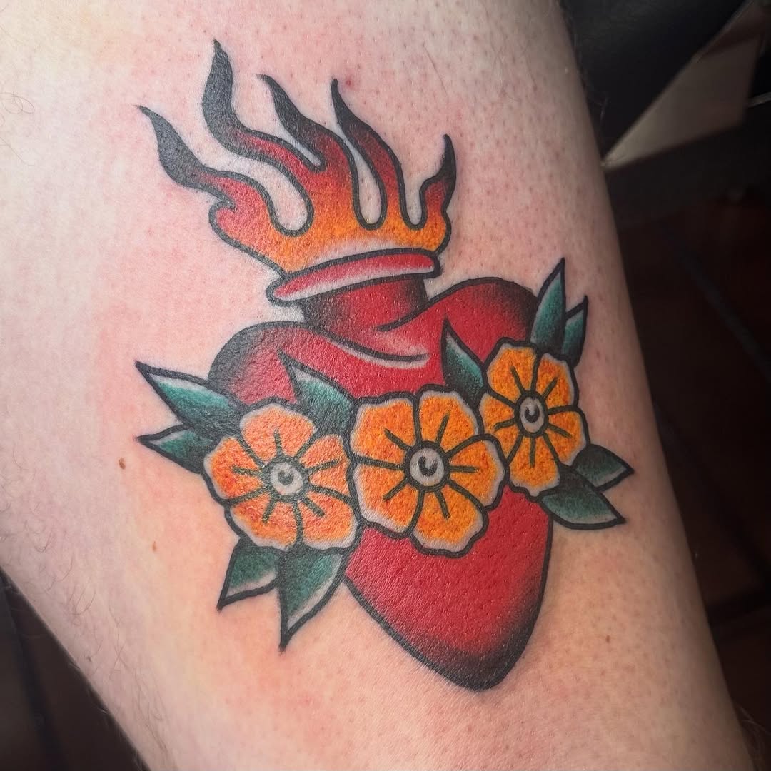 Tattoo by @renedoestattoos — american_traditional, illustrative